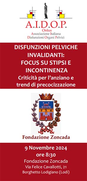 AIDOP giornata incontinenza 28giugno2019